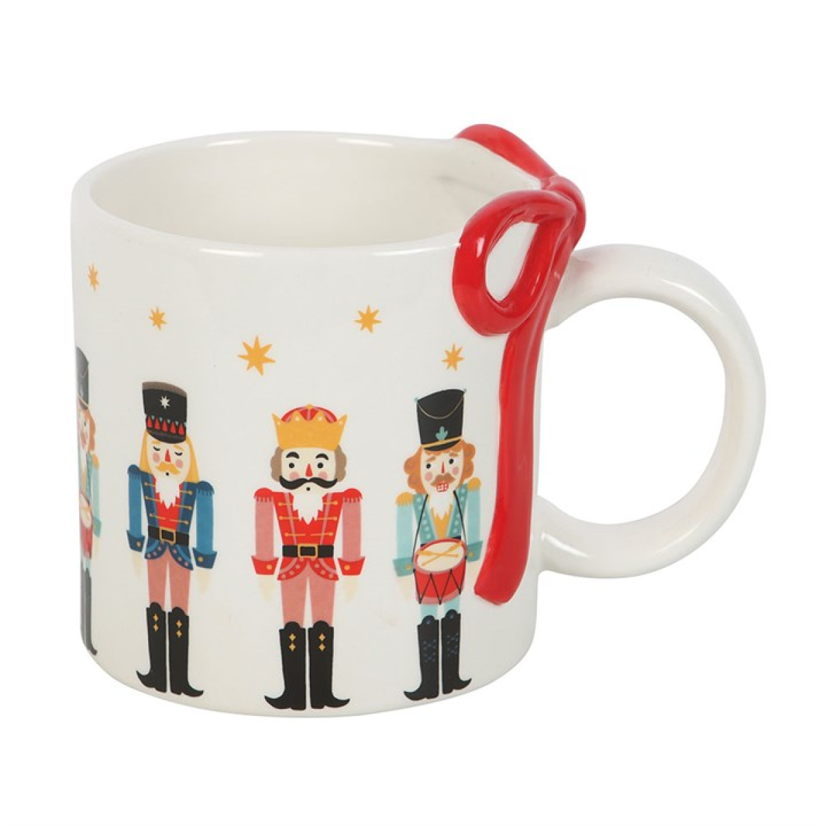 Nutcracker Print Mug with Bow 🇬🇧