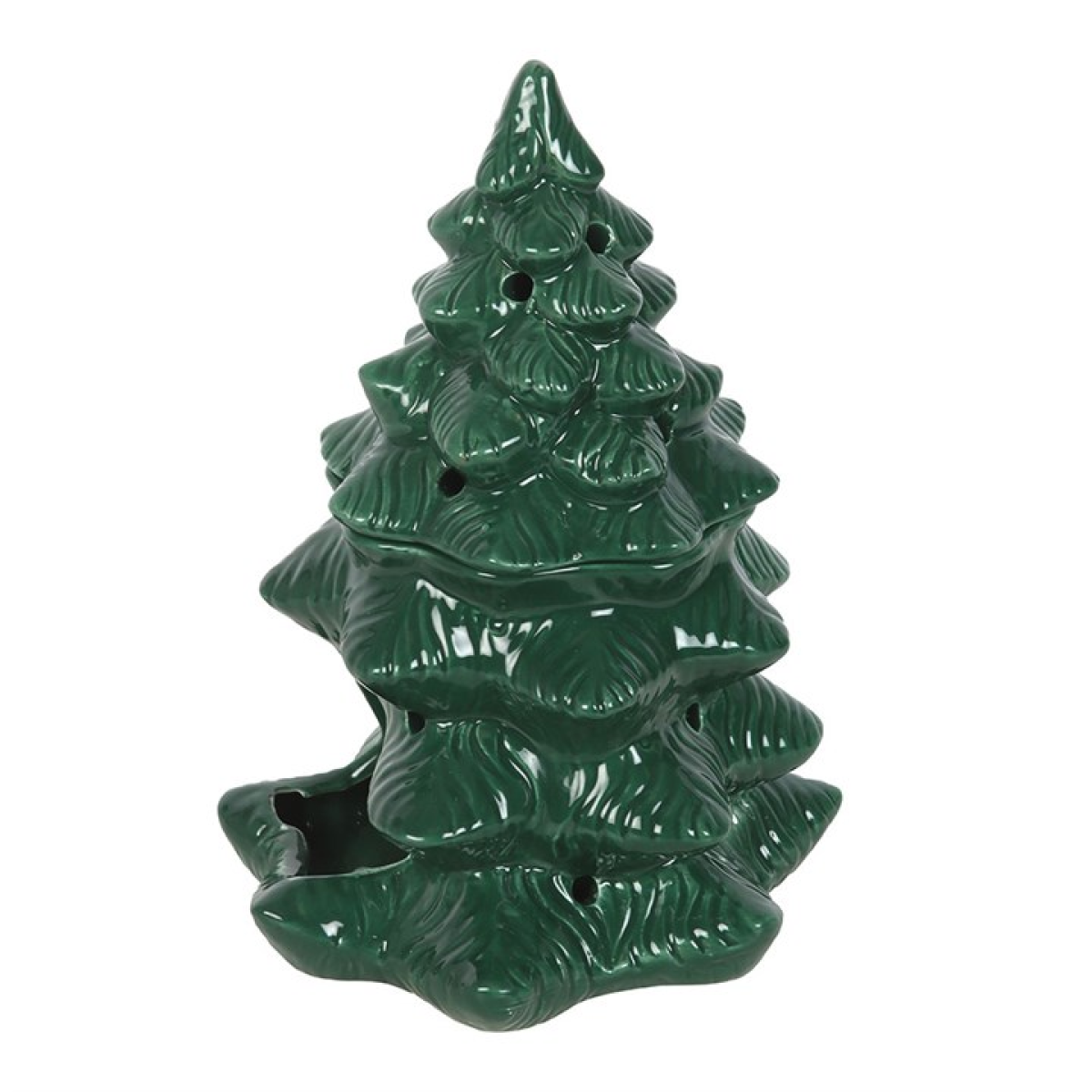 Green Fir Tree Oil Burner and Wax Warmer 🇬🇧