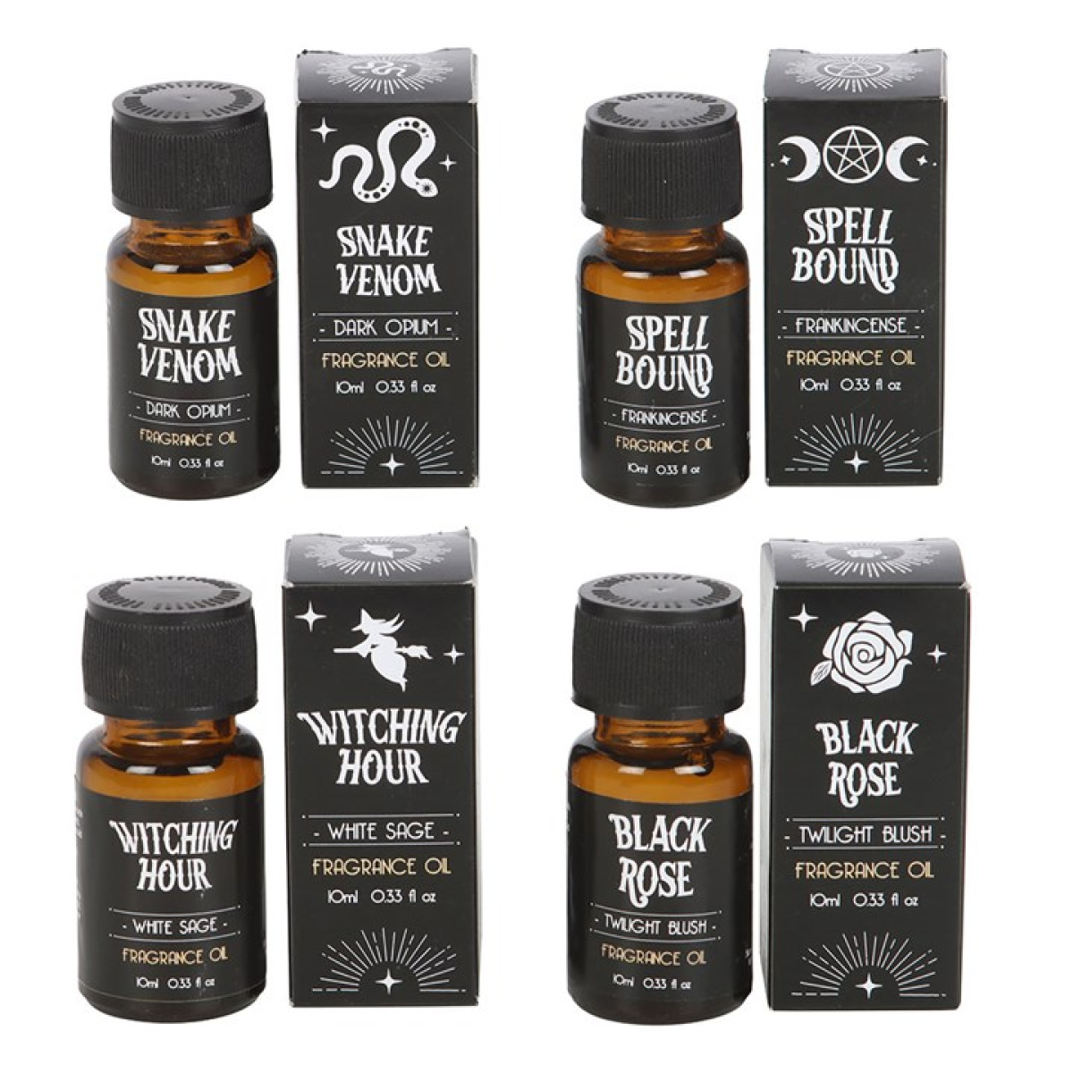 Set of 12 Midnight Rituals Fragrance Oils in Display 🇬🇧