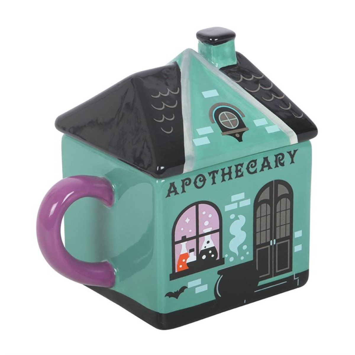 Apothecary Shop Lidded Mug 🇬🇧