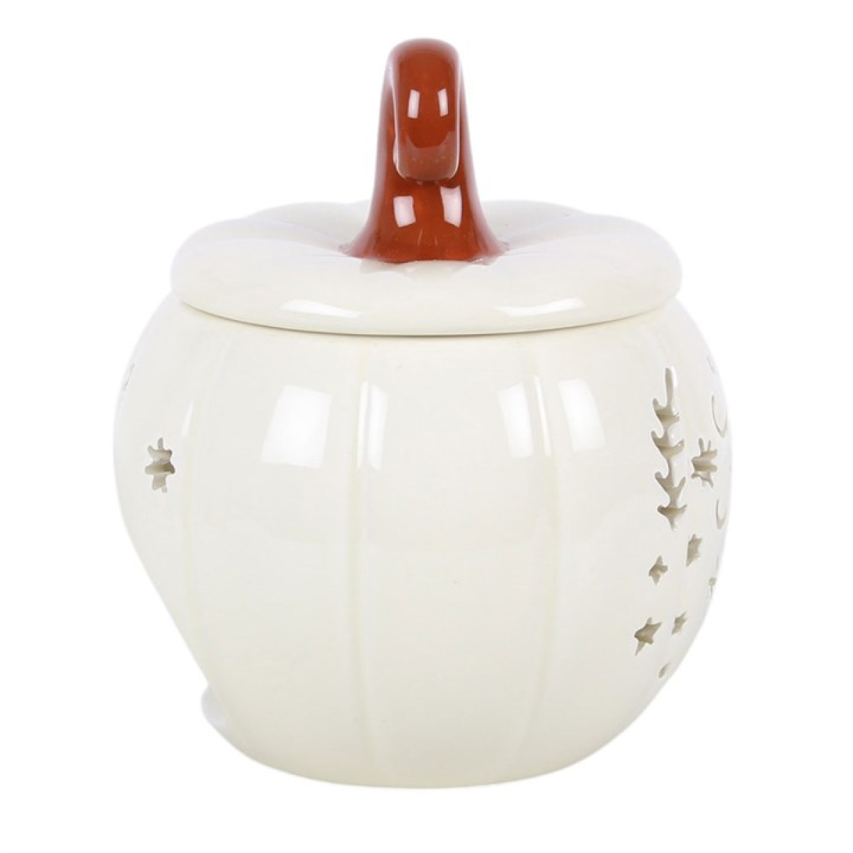 Cream Folk Pumpkin Oil Burner and Wax Warmer 🇬🇧