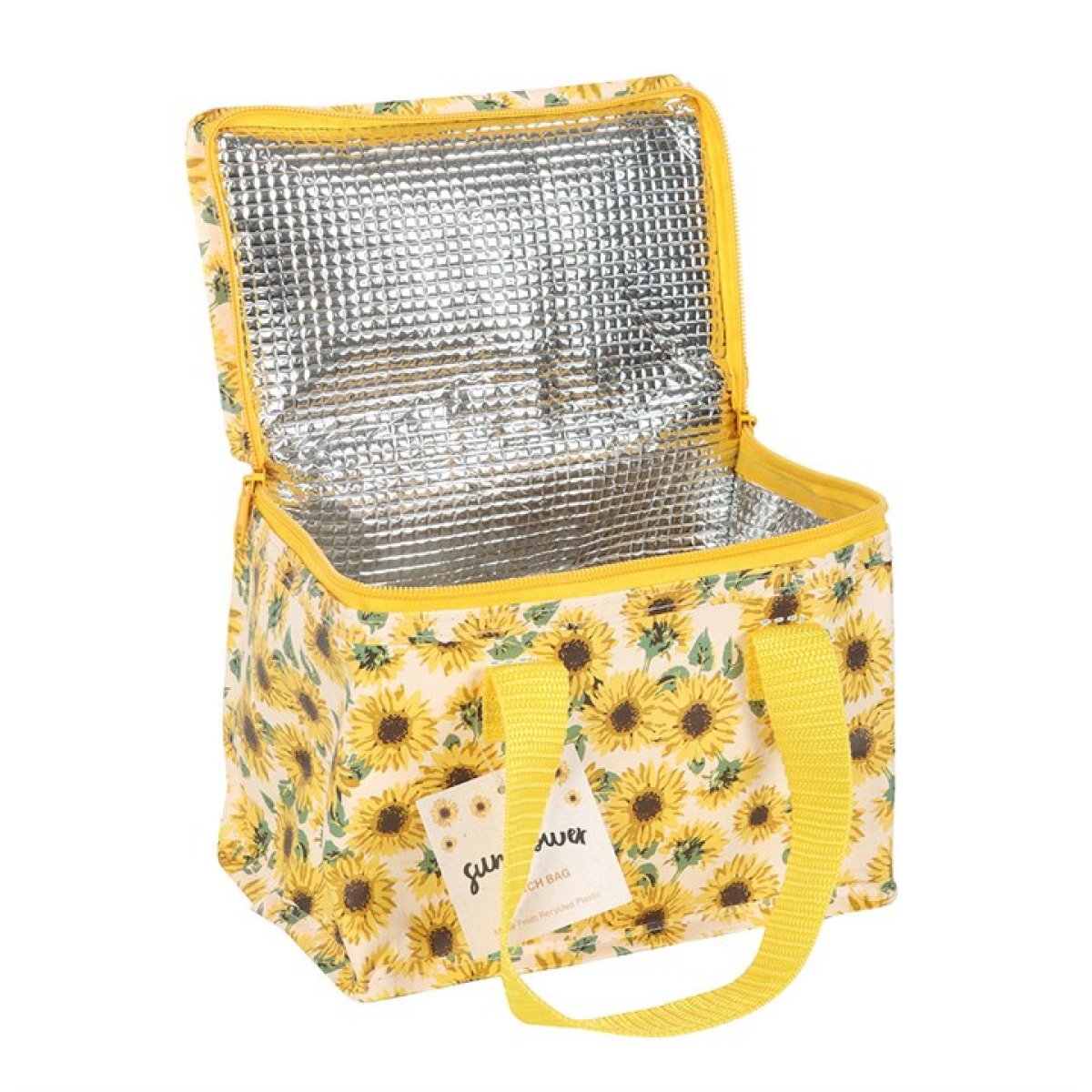 Sunflower Print Lunch Bag 🇬🇧