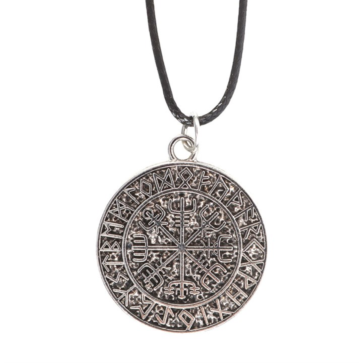 Vegvisir Viking Compass Viking Cord Necklace 🇬🇧