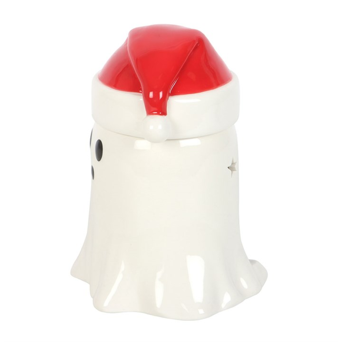 Ghost with Santa Hat Oil Burner and Wax Warmer 🇬🇧