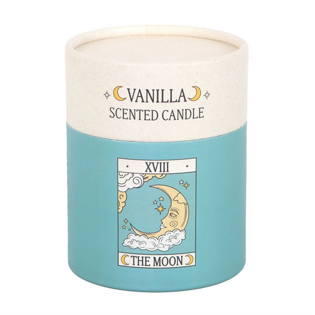 The Moon Vintage Tarot Vanilla Candle 🇬🇧