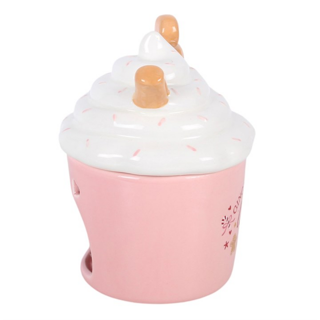 Pink Gingerbread Latte Oil Burner and Wax Warmer 🇬🇧