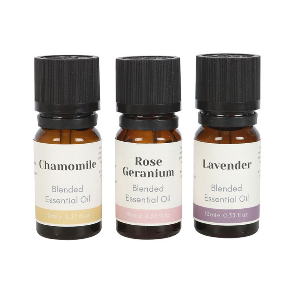 Set of 3 Floral Blended Essential Oils 🇬🇧