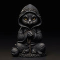 Black Cat Resin Craft Ornament Home Decoration Desktop Statue 🇨🇳