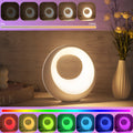 Creative Touch Small Night Lamp RGB Color Changing Remote Control Desk Lamp 🇨🇳