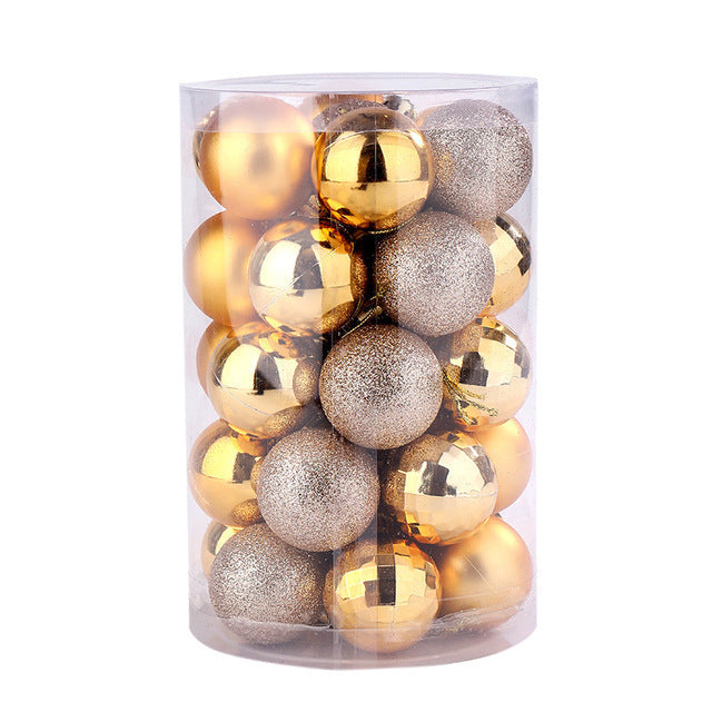 34 Christmas Ball Set 4cm Christmas Ornaments 🇨🇳