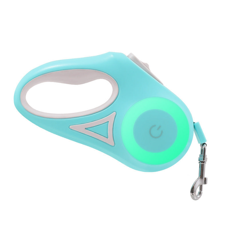 Dog Leash Retractable Leash And Dog Collar Spotlight Automatic Pet Dog Cat Traction Rope For Small Medium Dogs Pet Product 🇨🇳