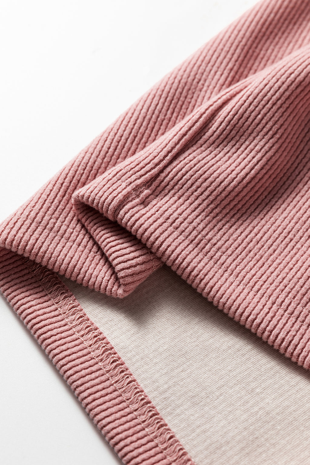 Rose Tan Lace Drawstring Pullover Hoodie and High Waist Pants Corduroy Suit 🇺🇸