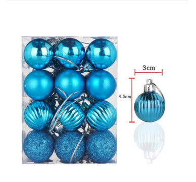 3cm Festive Christmas Ball Blow Molding Electroplating Ball 🇨🇳
