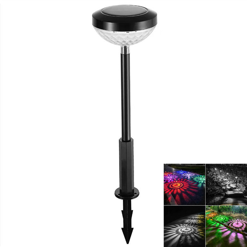 Outdoor Solar Lawn Projection Water Droplets Colorfully Inserted Lights 🇨🇳