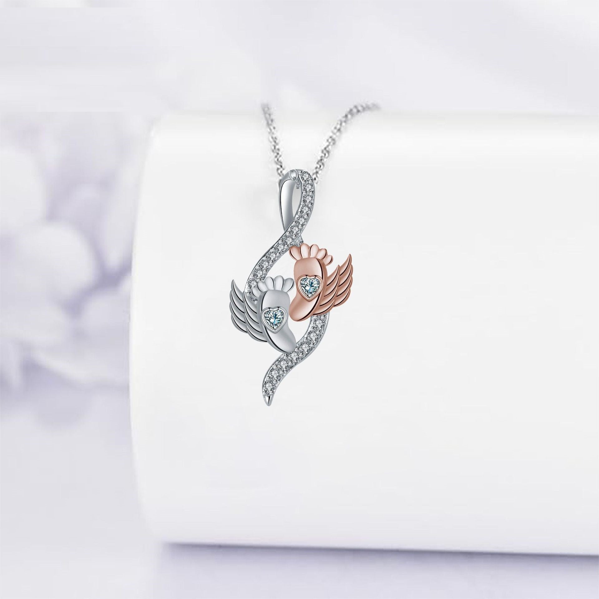 Special-interest Design Doll Foot Pendant Necklace 🇨🇳