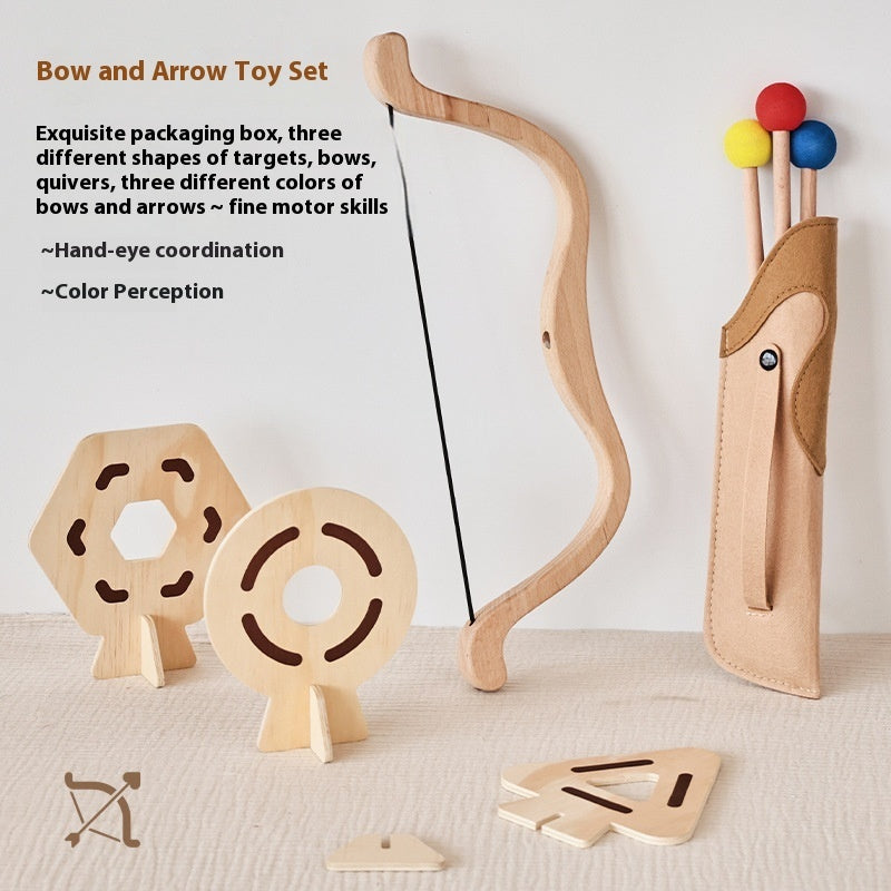Archery Shooting Sports Educational Wooden Toys 🇨🇳