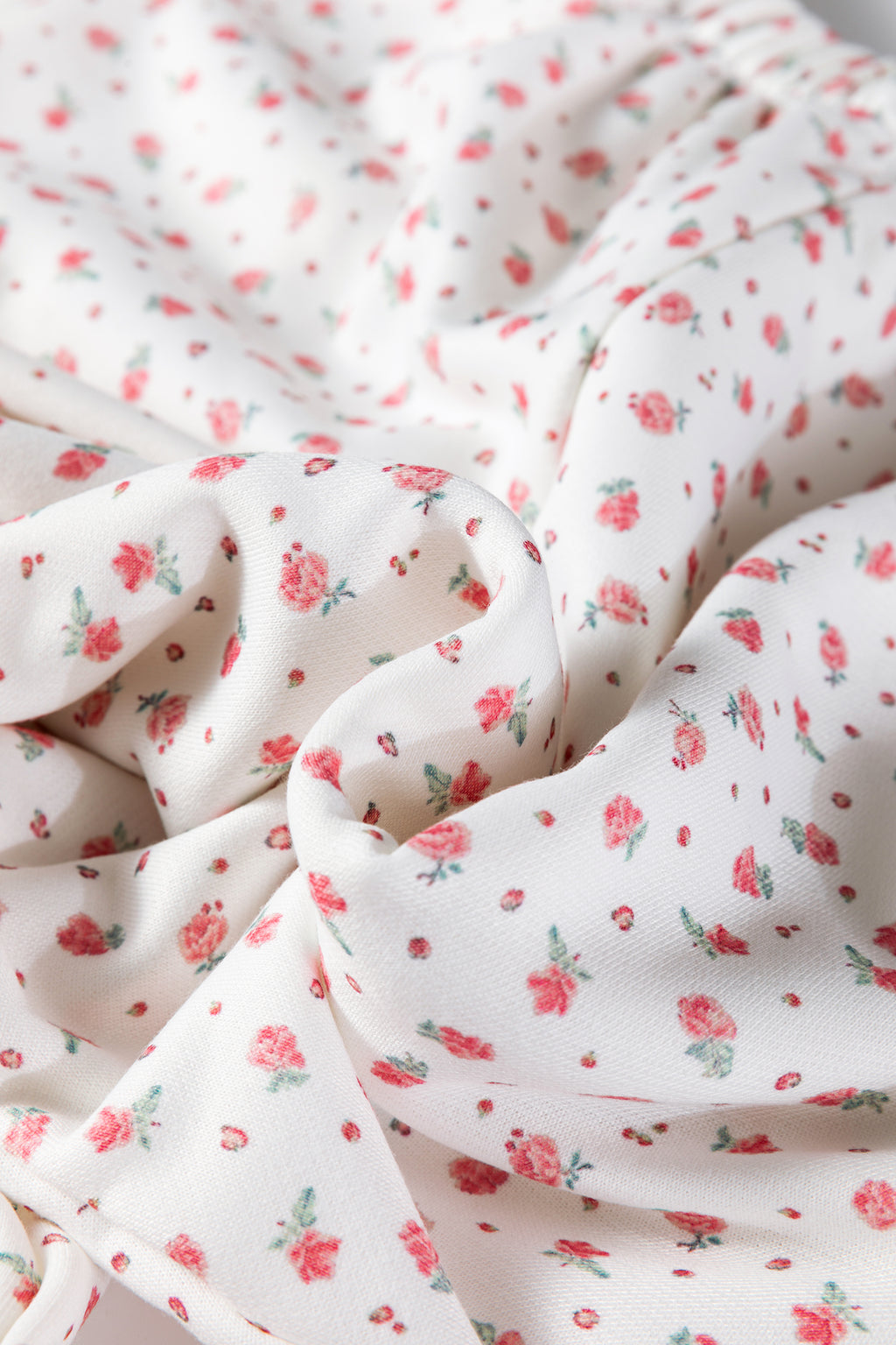 Pink Floral Print Kangaroo Pocket Hoodie Sheath Sweatpants Set 🇺🇸