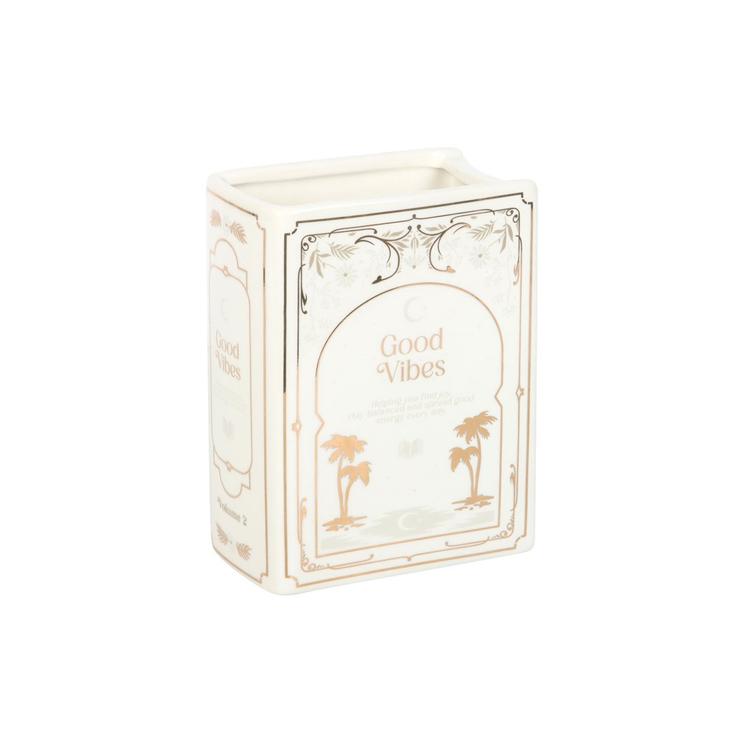 White Book Shaped Vase 🇬🇧
