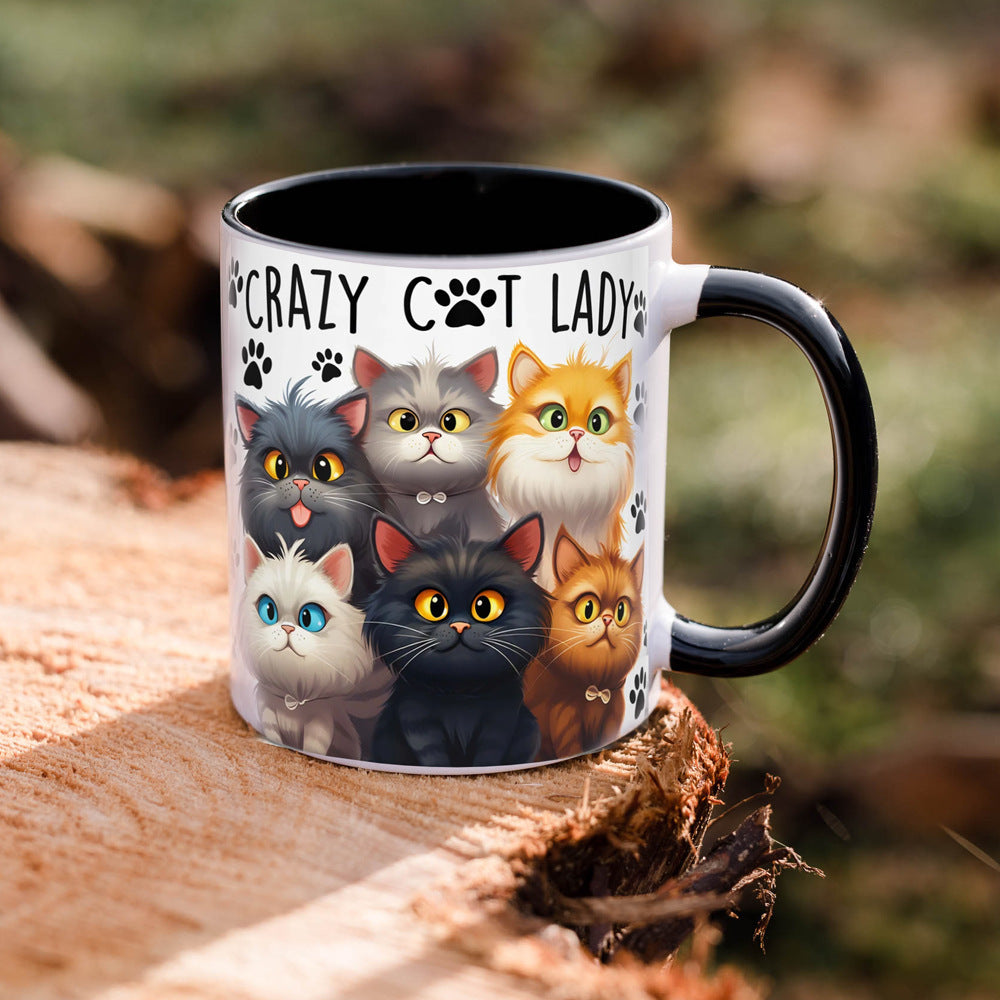 Cat Lover Birthday Gift Coffee Mug 🇨🇳