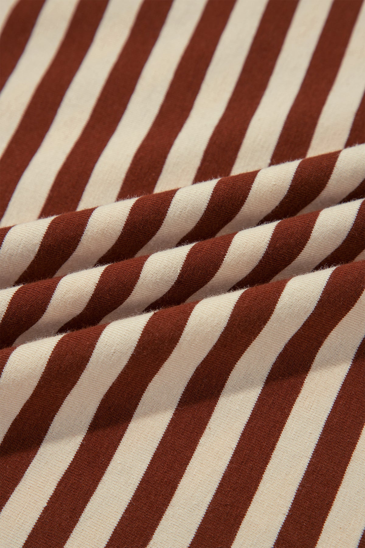 Brown Stripe Striped Colorblock Cuffs Round Neck Long Sleeve Shift Dress 🇺🇸