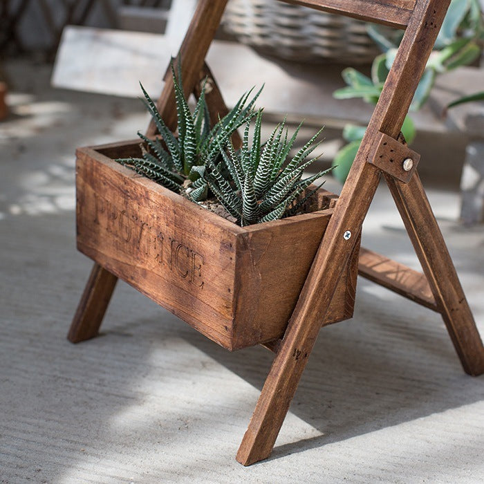 Garden Decorations Solid Wood Flower Box 🇨🇳