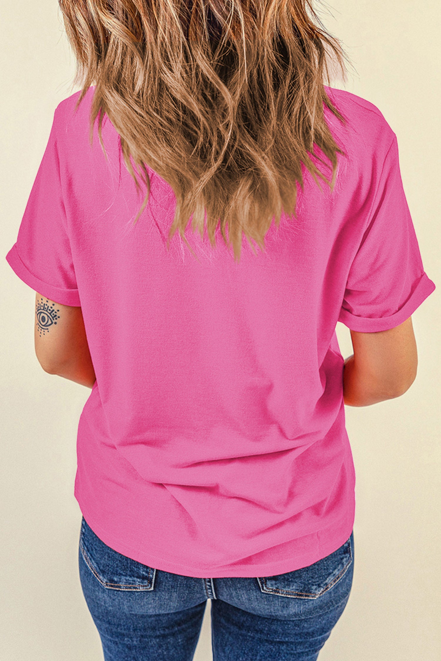 Sachet Pink SUNSHINE AND COFFEE Summer Beachwear Graphic Tee 🇺🇸