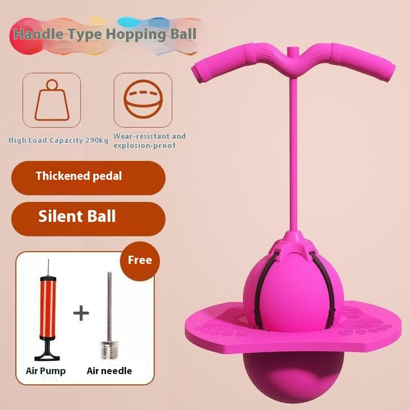 Jumping Ball Children's Bouncing Ball Adult Balance Fitness Elastic Ball Toys Kids Bouncing Ball 🇨🇳