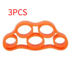 Silicone Finger Trainer Hand Gripper Resistance Bands Fitness 🇨🇳