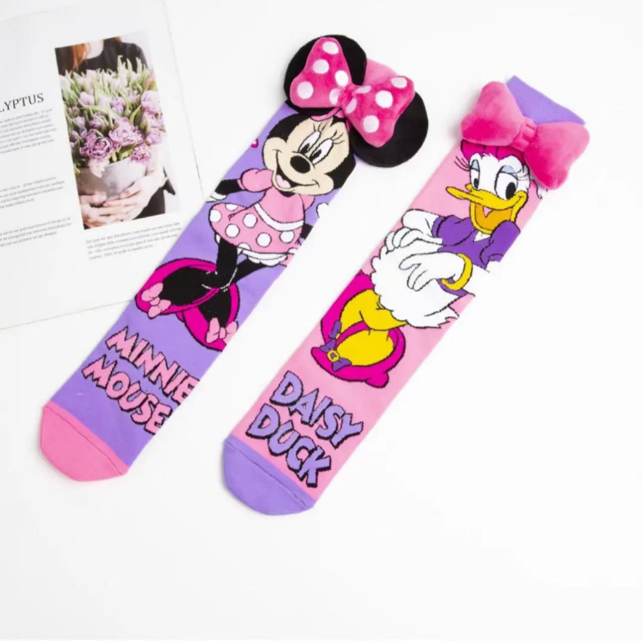 Children's jewelry socks cartoon bow girl princess socks 🇨🇳