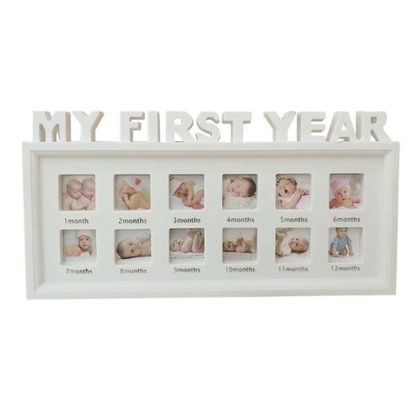 My First Year Baby 12 Month Photo Frame Baby Accessories Newborn Gift 🇨🇳