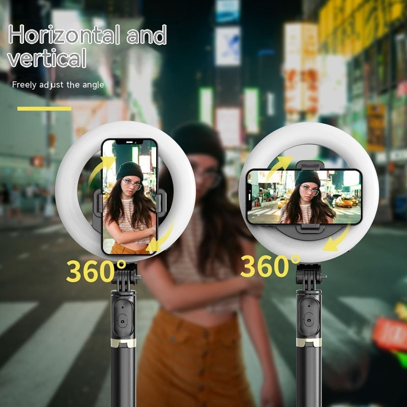 Bluetooth Self Ring LED Fill Light Tripod 🇨🇳