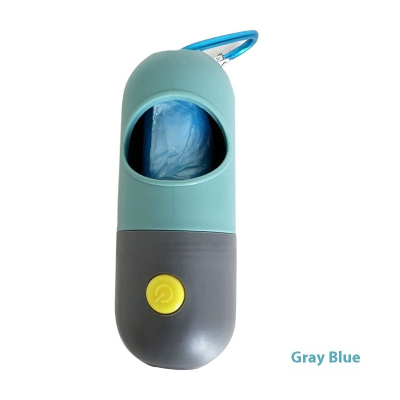 Led Light Pet Waste Bag Dispenser For Dogs Cats Dog Poop Scooper Bags Waste Bags Holder Dispensers Pet Clean Accessories 🇨🇳