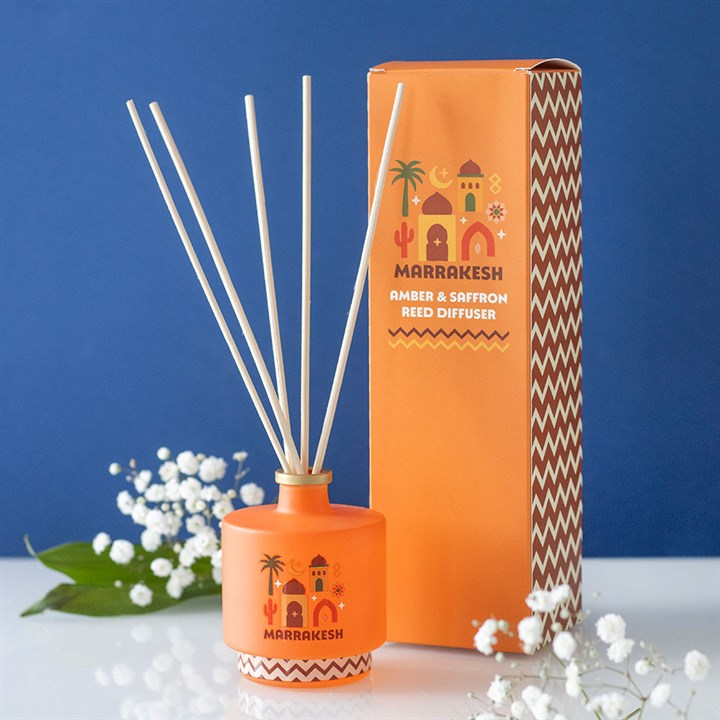Marrakesh Amber & Saffron Reed Diffuser 🇬🇧