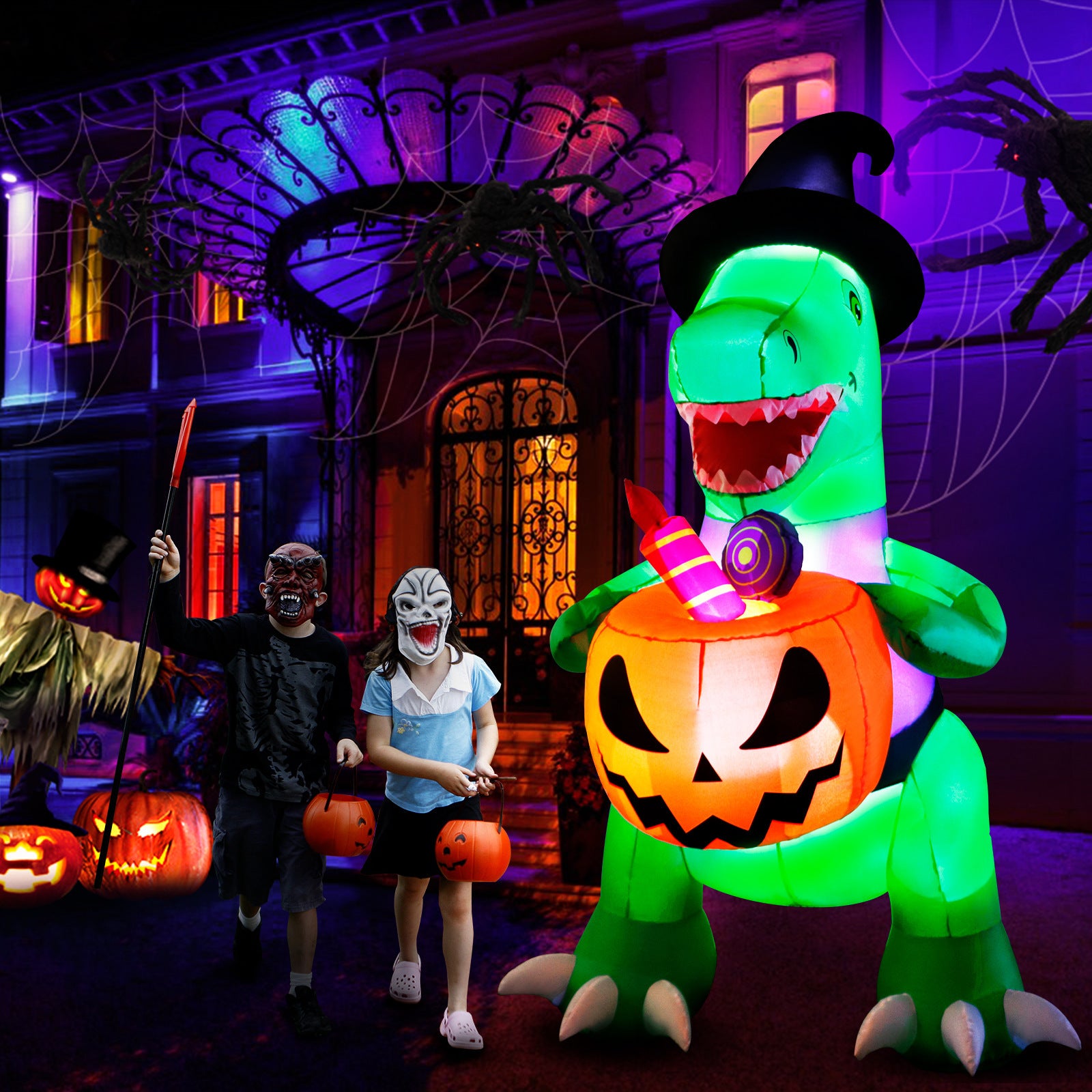 Halloween Pumpkin Dinosaur Inflatable Clothing 🇨🇳