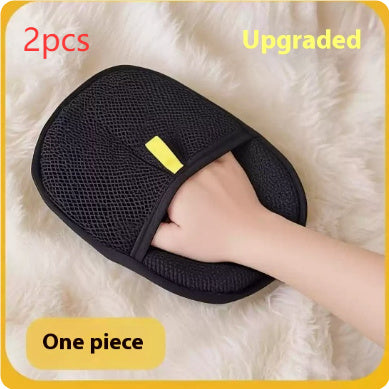 Pet Hair Remover Mitt Gloves For Dog Cat Rabbit With Long Short Curly Hair 🇨🇳
