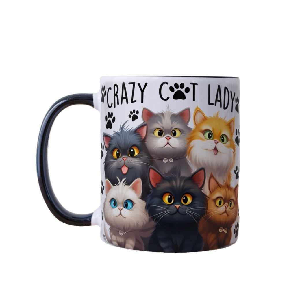 Cat Lover Birthday Gift Coffee Mug 🇨🇳