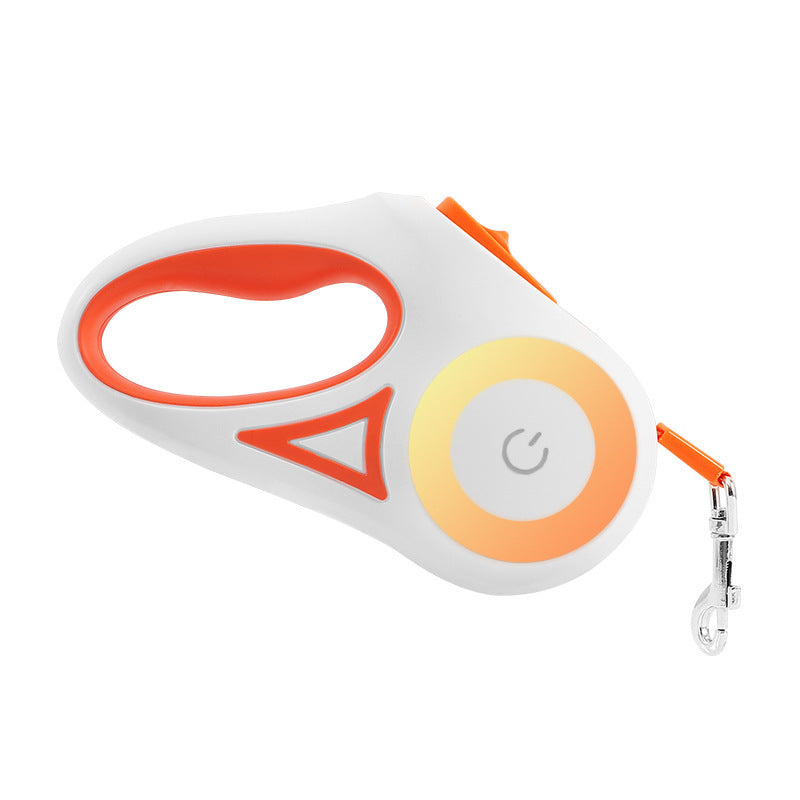 Dog Leash Retractable Leash And Dog Collar Spotlight Automatic Pet Dog Cat Traction Rope For Small Medium Dogs Pet Product 🇨🇳