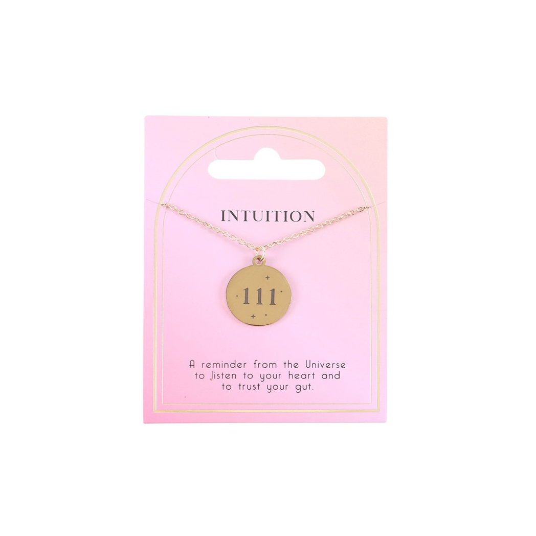 111 Angel Number Intuition Necklace 🇬🇧