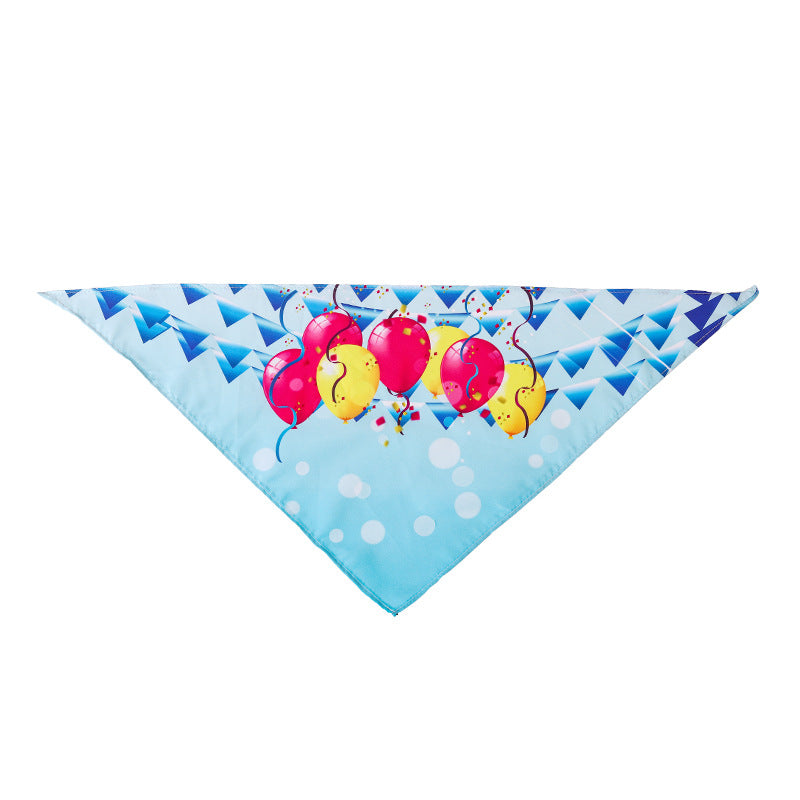 Pet Bandana for Dogs and Cats - Triangle Scarf Bib 🇨🇳