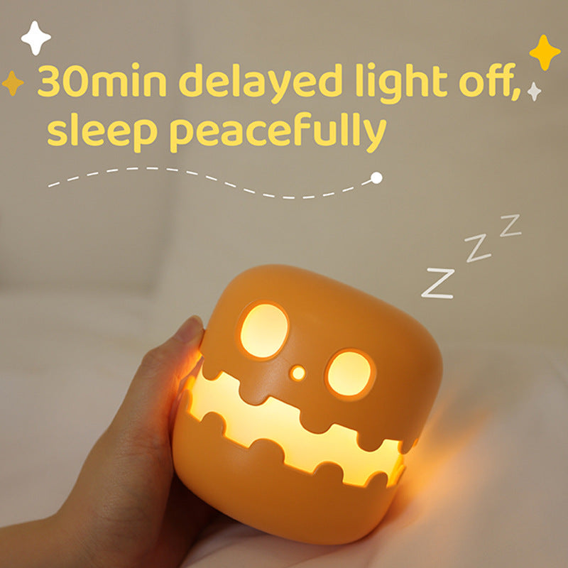 Pumpkin Lamp Bedside Halloween Funny Decoration Ambience Light 🇨🇳