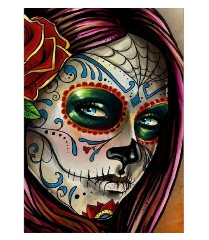 Diamond Painting Horror Skull Art Mosaic Home Wall Decoration 🇨🇳