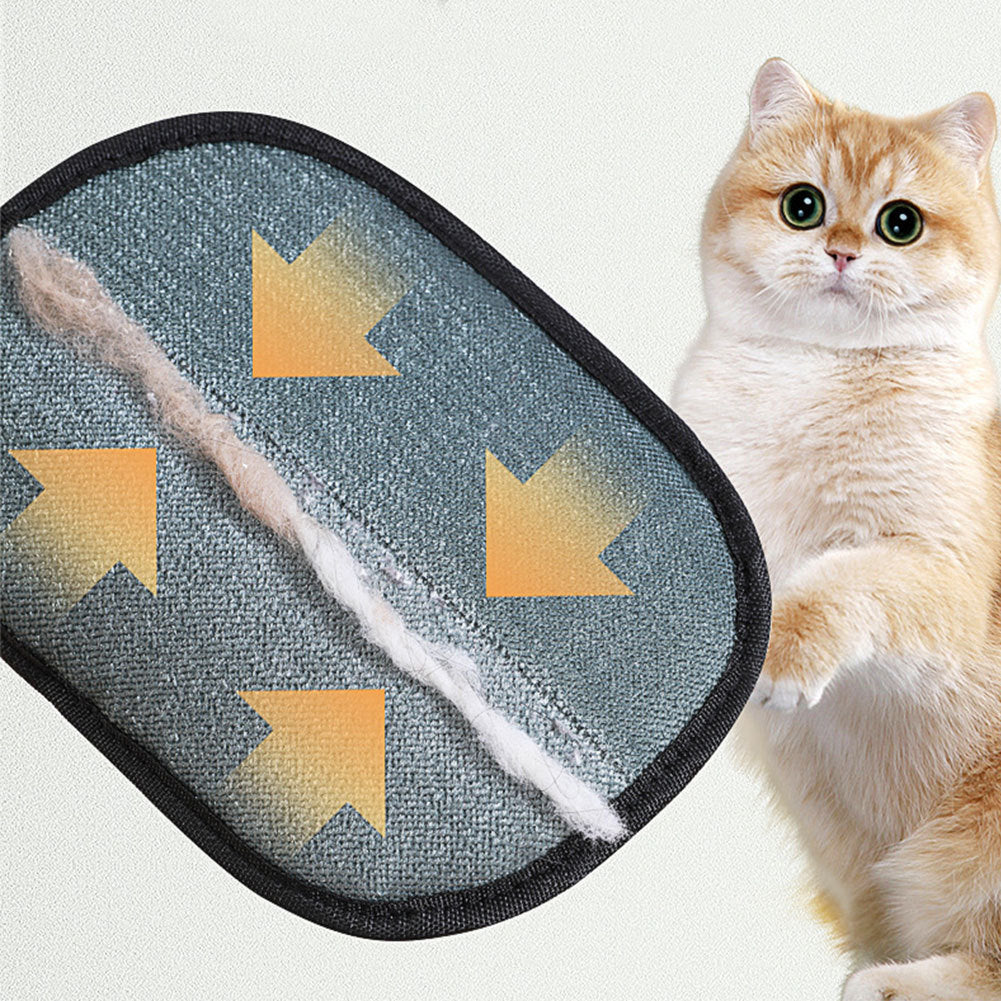 Pet Hair Remover Mitt Gloves For Dog Cat Rabbit With Long Short Curly Hair 🇨🇳