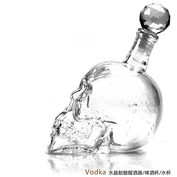 Skull Wine Bottle Vodka Bottle Creative 350ML 550ML 1000ML 🇨🇳