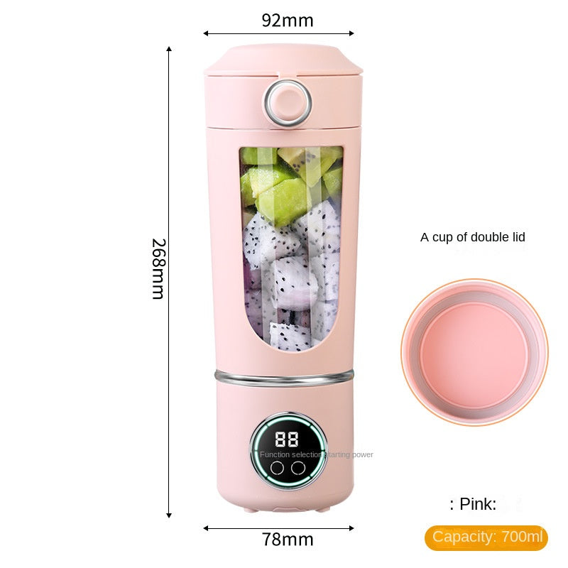 High-end juicer household crushed ice juicer cup USB charging portable juicer outdoor travel cup 🇨🇳