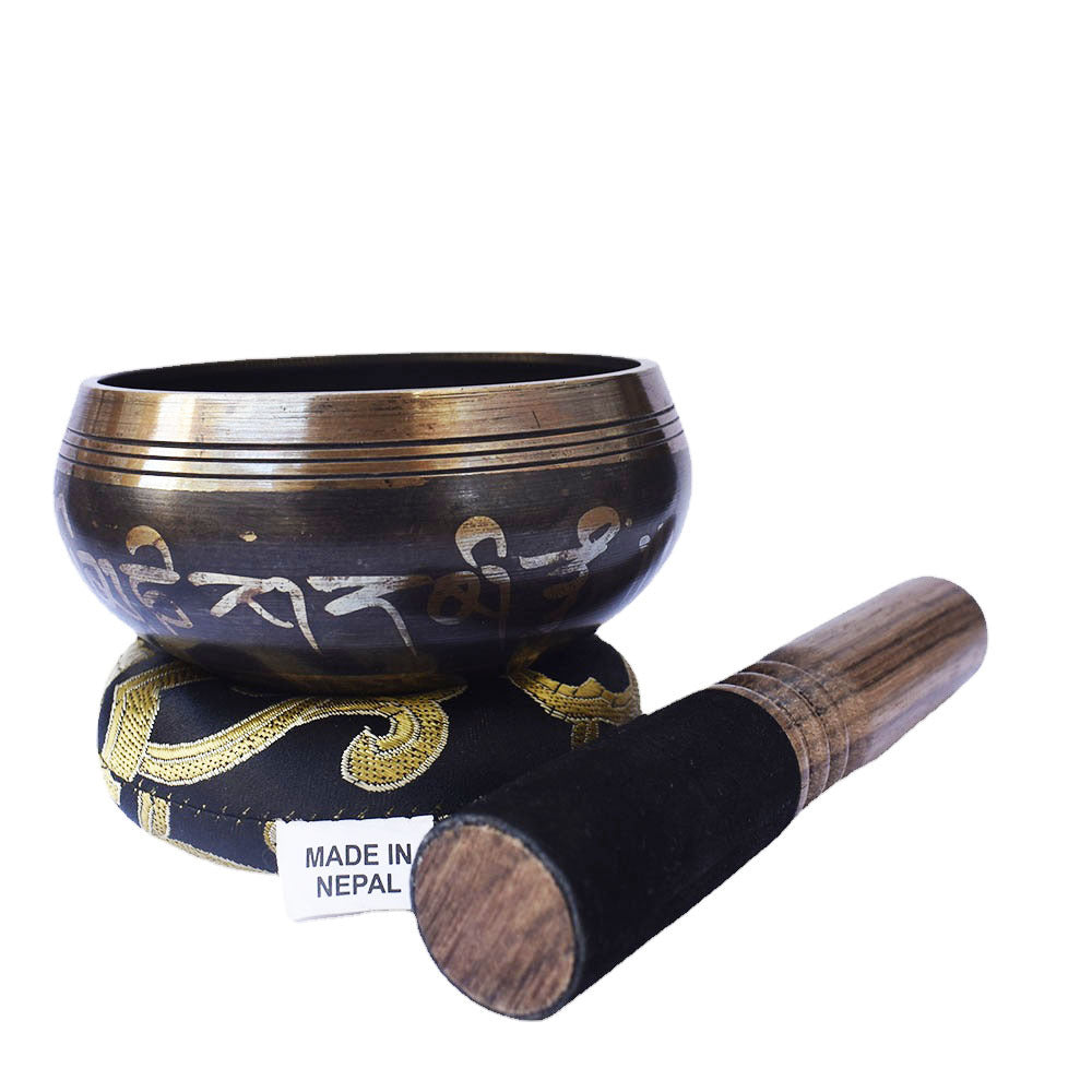 Black Bowl Meditation Yoga Healing Meditation Bowl 🇨🇳