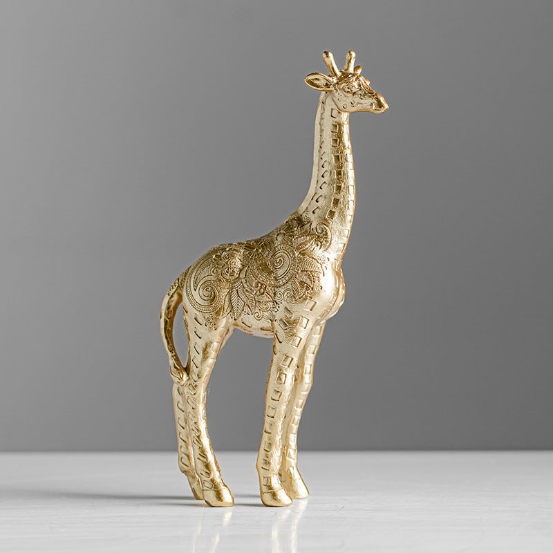 Giraffe Shape Resin Craft Ornament 🇨🇳