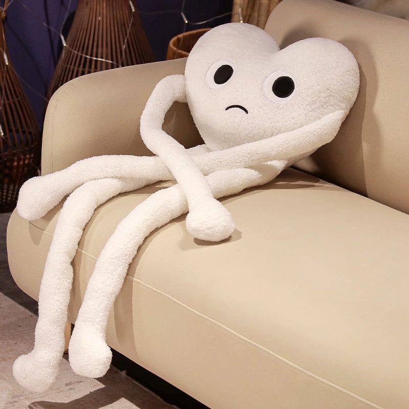 Children's Long Leg Love Funny Throw Pillow 🇨🇳