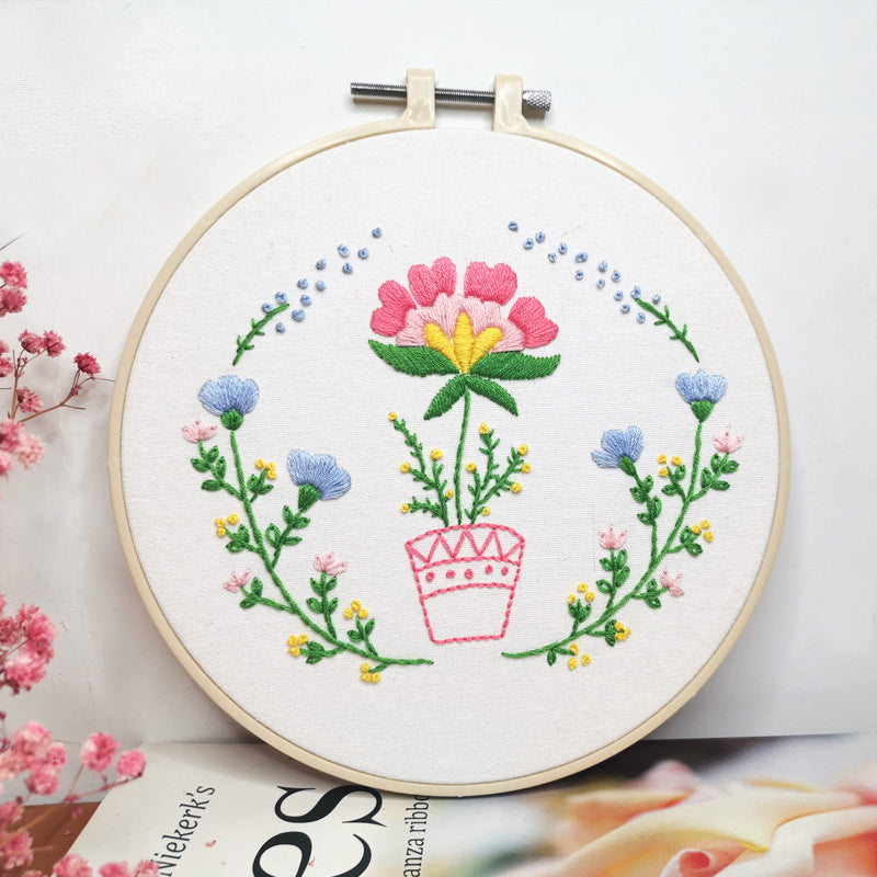 Sunflower Bunch Embroidery Kit 🇨🇳