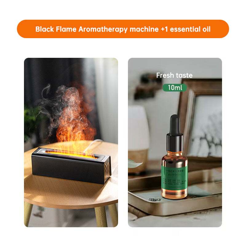 Flame Aroma Diffuser Air Humidifier Ultrasonic Cool Mist Maker Fogger with essential oil 🇨🇳