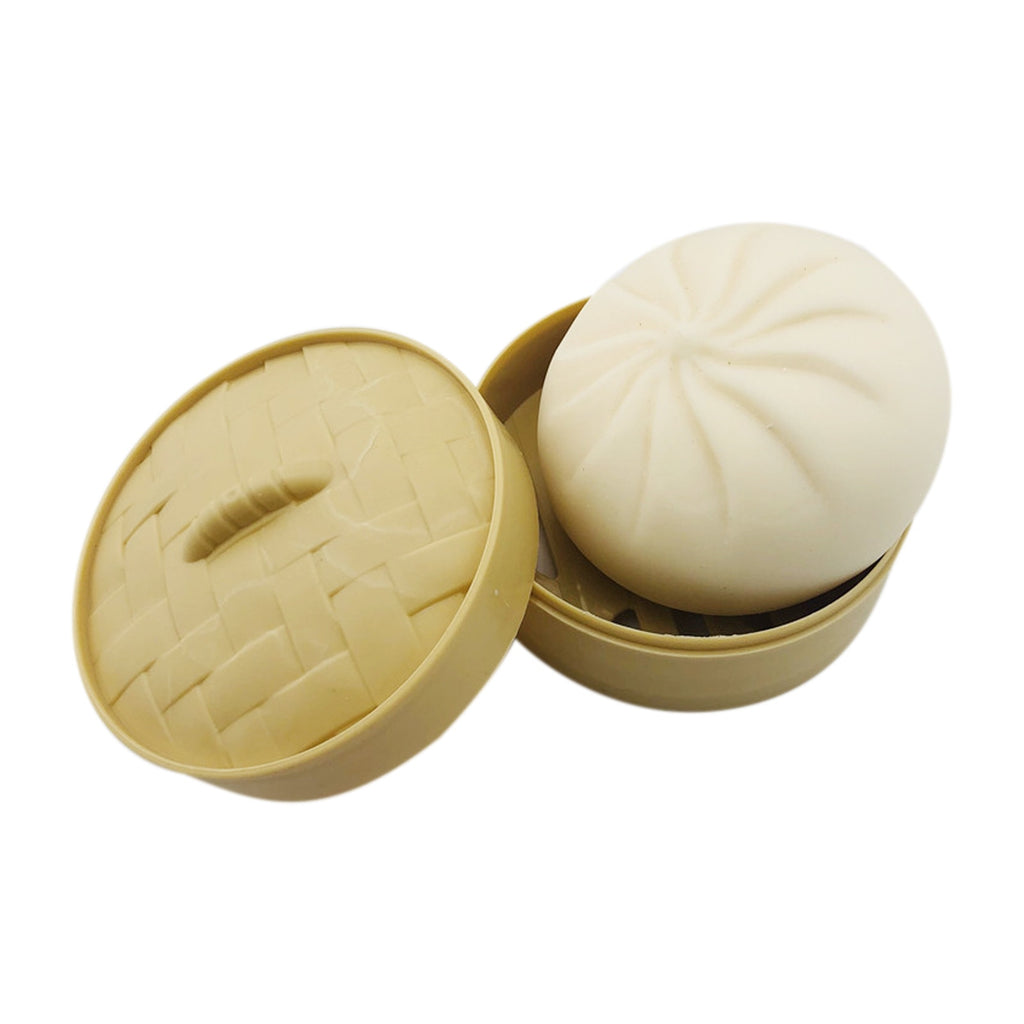 Stress Relief Toy Decompression Sensory Fidget Toy Unzip Toy Steamed Stuffed Bun Simulation Fidget Toy Set 🇨🇳